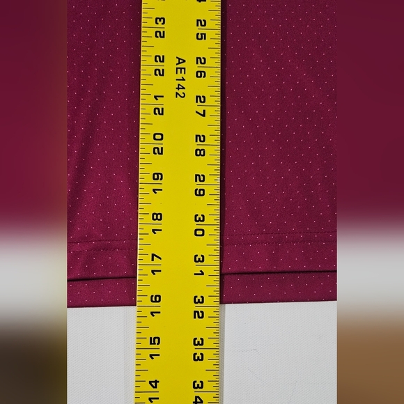 Greg Noman Play Dri XXL Men's Golf Polo Red White Spotted Polo B10 - Picture 5 of 6